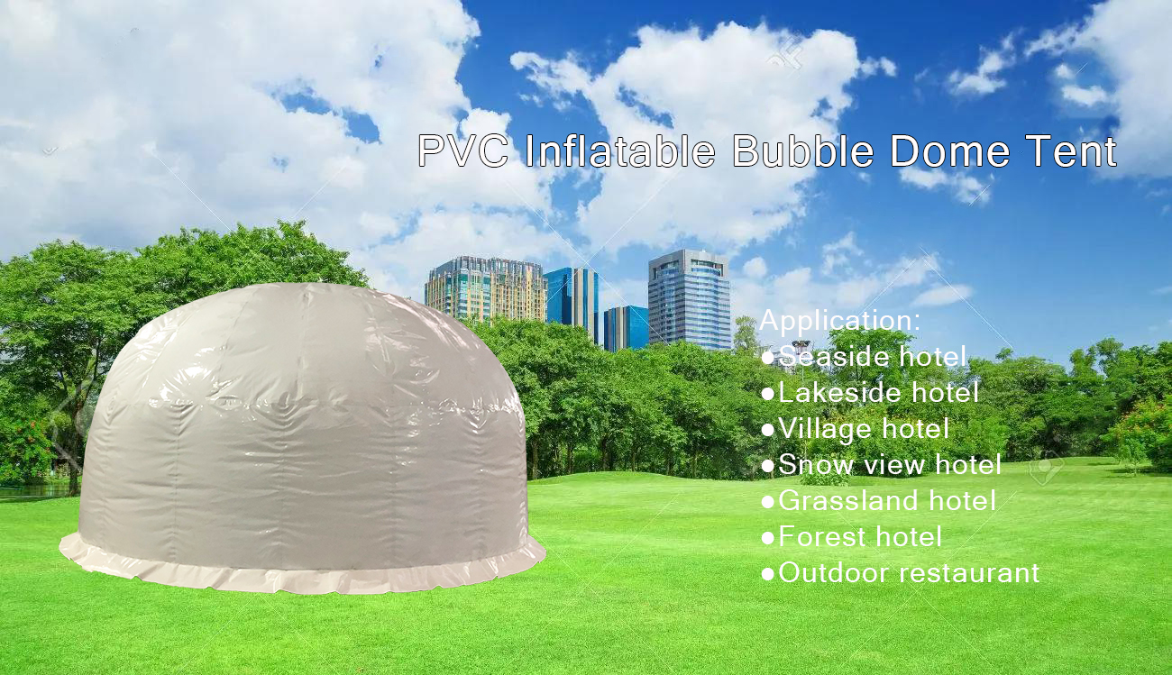 Pvc Inflatable Dome PVC Inflatable Bubble Dome Tent - Buy dome tent, inflatable bubble tent ...