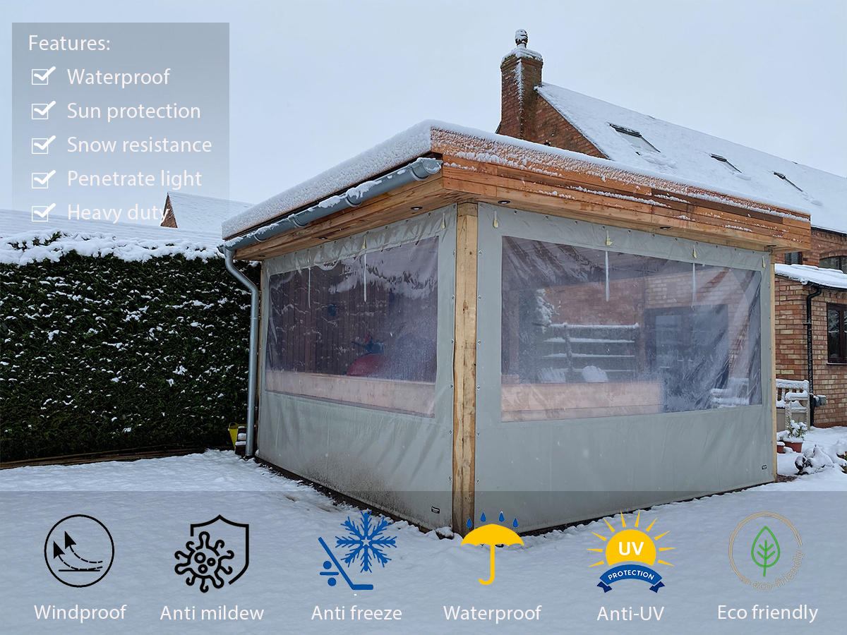 Customize Clear Gazebo Side Panels Buy waterproof side panels