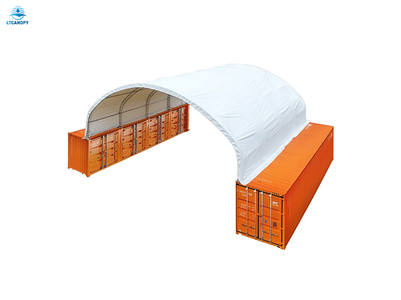 40ft Long Container Shelters - Container Domes & Shelters