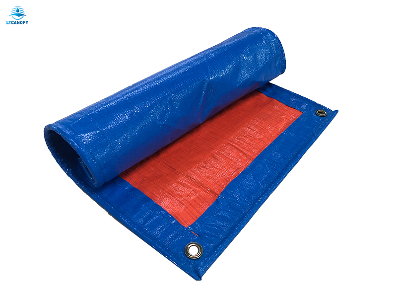 HDPE Blue And Orange PE Tarpaulin for Machine Cover Buy Blue and